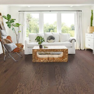 neutral hardwood in modern living room | National Design Mart | Northeast Ohio