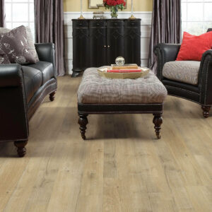 wood-look laminate flooring in living room | National Design Mart | Northeast Ohio