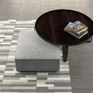 patterned tile flooring in home | National Design Mart | Northeast Ohio