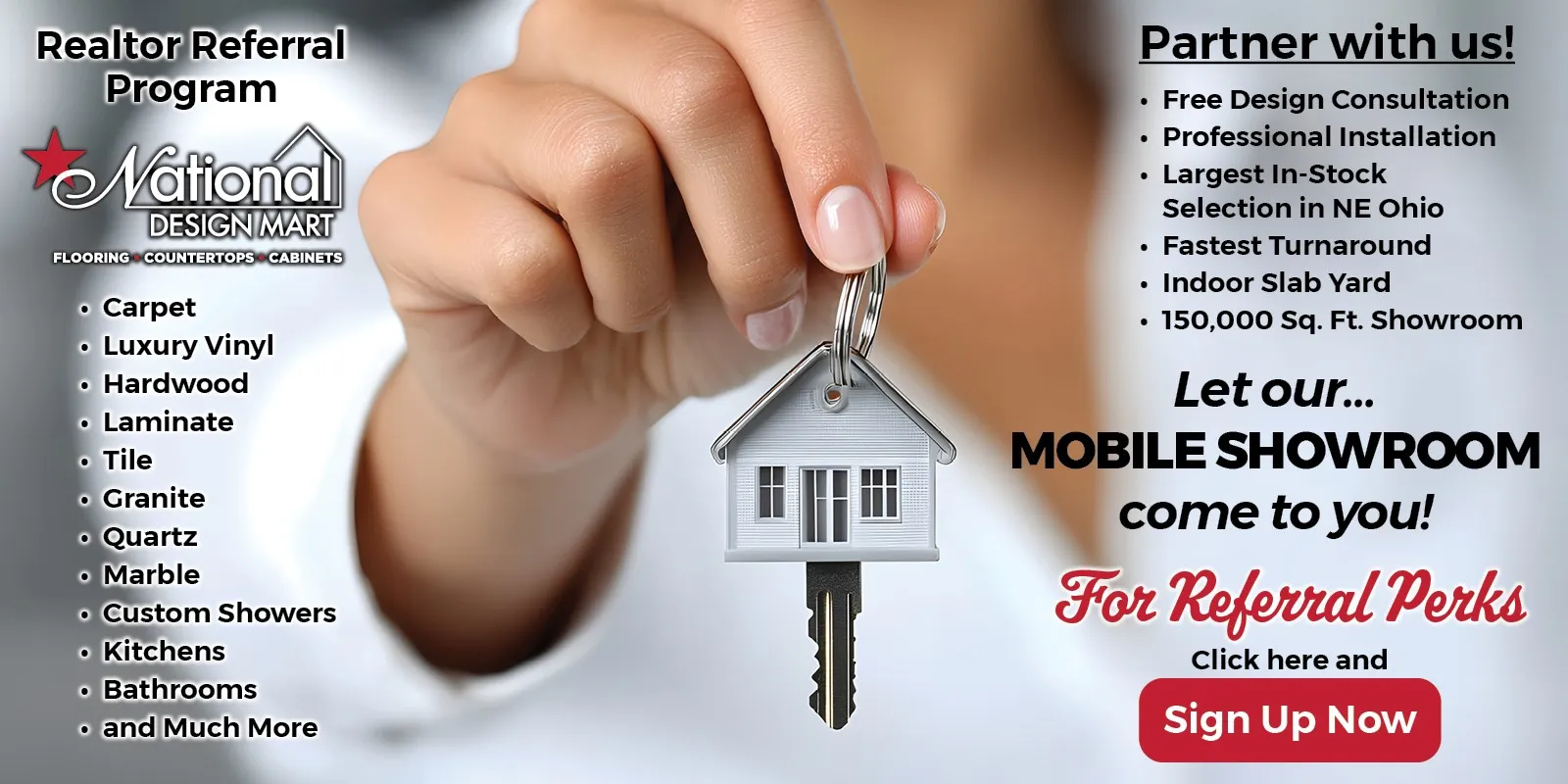 Referral perks | National Design Mart