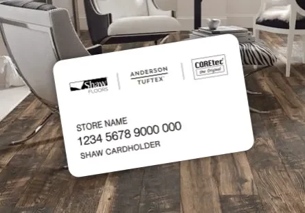 Financing card | National Design Mart